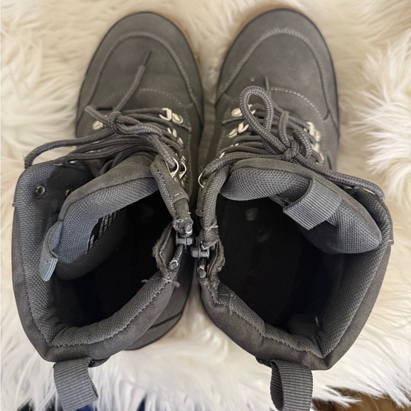 BGAUDI Big Boys Size 6 Gray Ankle Boots Shoes - Picture 10 of 11